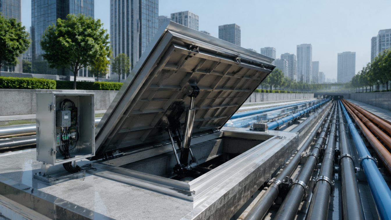 雅安为城市管廊提供智能配套方案